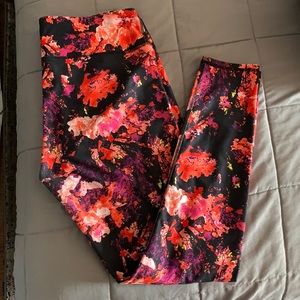 Fabletics floral leggings